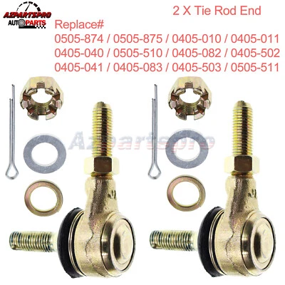 Tie Rod End Kit for Arctic Cat 300 2X4 4X4 1998-2005 454 2X4 4X4 1996 1997 1998 - Image 1 of 4
