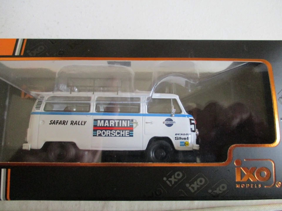 IXO 1/43 - VOLKSWAGEN T2 BUS - RALLYE ASSISTANCE VAN 1978 RAC386X