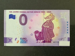 Null-0-Euro-Souvenir-Schein 2025-18 # 100 Jahre Hanns Dieter Hüsch # XETF - Bild 1 von 2