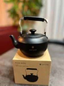 Snow Peak Teapot Classic 0.7L Matte Black Kettle Pot Not For Sale Japan F/S - Picture 1 of 8