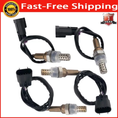 Sensor de oxígeno arriba+abajo 4 piezas para Hyundai 2007-2009 Santa Fe y 2007-2012 Veracruz Foto 1 de 4