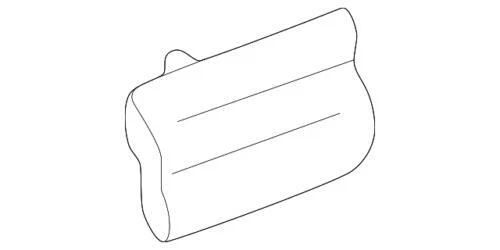 Genuine GM 1995-2005 Pontiac Sunfire Left Body Side Molding Assembly 88892081 - Изображение 1 из 2