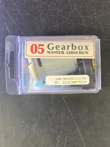 05 Gearbox Master Airscrew 2.5:1 for Electric Flight Johnson J91A 6V DC Motor - Picture 1 of 23