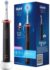 BRAUN Oral-B Pro 3 3000 Sensitive Clean elektrische Zahnbürste schwarz B-Ware - Bild 1 von 1