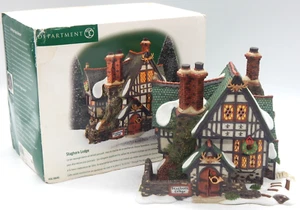 Department 56 Vintage 1999 Dickens' Village Staghorn Lodge 58445 W/Box RETIRED - Picture 1 of 16