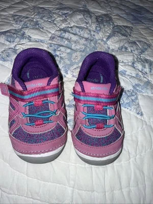 Zapatillas Stride Rite Rosa y Azul Niños 4M Foto 1 de 4