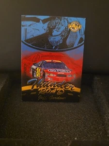 Tarjeta de inserción Jeff Gordon 2005 Wheels American Thunder Road con goma de neumático real - Imagen 1 de 3