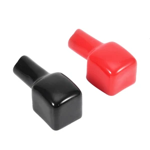 .* 2Pcs Plastic Car Positive Pole Battery Terminal Insulating Caps - Picture 1 of 7
