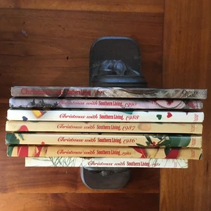 Lot 7 VTG Christmas with Southern Living 1980’s 1990’s Various Years Good - Imagen 1 de 8