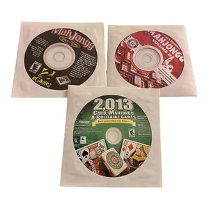 Mah Jong PC Game Lot (3) - 2,013 Games / Volume II / Tiles Of Time Discs Only - Picture 1 of 1