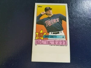 Gary Gaetti John Kruk Mike Henneman 1989 Topps Superstar Proof Oddball - Picture 1 of 2