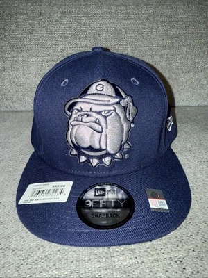 Georgetown Hoyas NEW ERA 9Fifty Snapback Blue Hat Cap OSFM NWT - Image 1 of 4