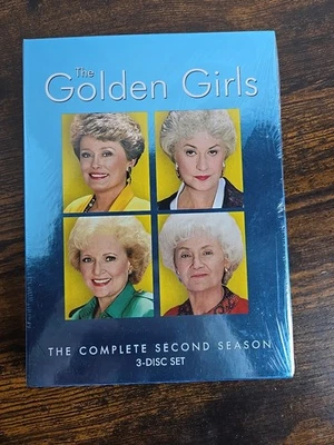 The Golden Girls Complete 2nd Season (3-DVD Set, 2005) Brand New Factory Sealed - Image 1 of 4
