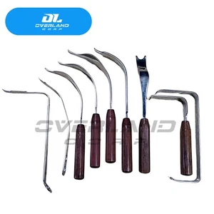 Instrumentos de artroplastia retractor de cadera cirugía ortopédica acero inoxidable alemán - Imagen 1 de 4