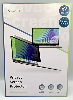 SenseAge Microsoft Surface Laptop 7, 13.8" Privacy Screen Protector magnetic NEW - Image 1 of 2