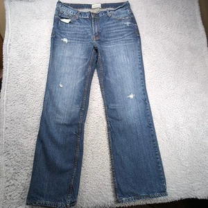 Aeropostale Benton Original Bootcut Men 36x34 actual/34x34 Tag Distressed Jeans - Picture 1 of 13