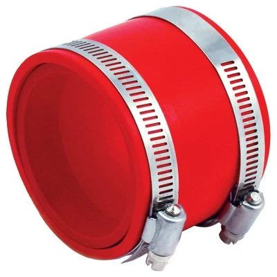 SPECTRE Coupler 3in PVC w/Red Insert- SPE-8772 - Image 1 of 2