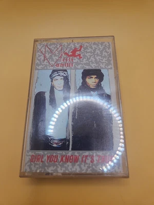 MILLI VANILLI Girl You Know Its True Cassette Tape 1989 Arista Lip Sync Music - Image 1 of 4
