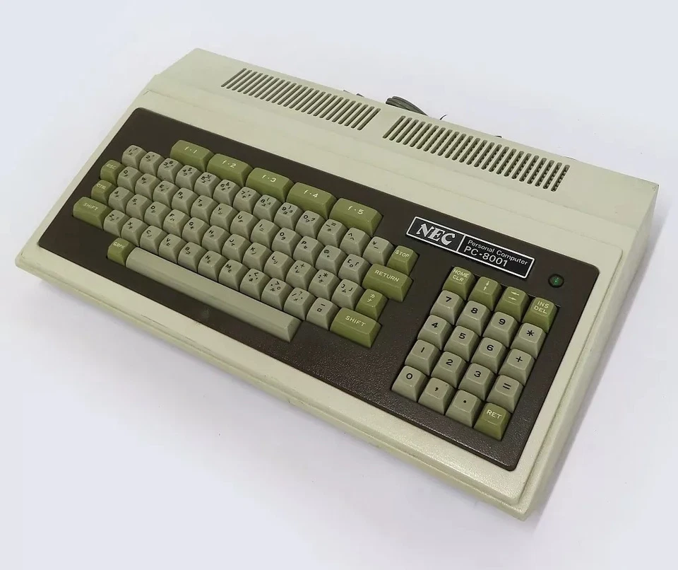 Ausgezeichnet NEC PC-8001 Personal Computer Tastatur Stromgeprüft Retro PC ...