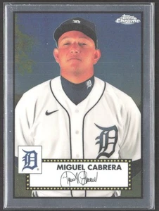 Miguel Cabrera 2021 Topps Chrome Platinum Anniversary #194 Detroit Tigers - Foto 1 di 2