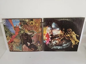 Santana Abraxas Vinyl Album Original 1970 LP w/ Folded Unused Poster & Santana 3 - Imagen 1 de 9