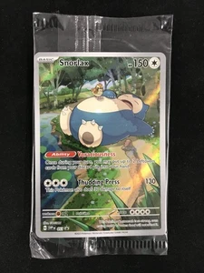 Pokemon TCG SV: Scarlet & Violet Promo Cards #051 Snorlax SEALED - Picture 1 of 2