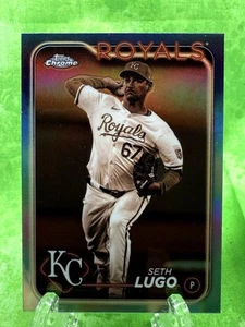 Seth Lugo - Sepia Refractor - 2024 Topps Chrome #181 Kansas City Royals - Picture 1 of 11