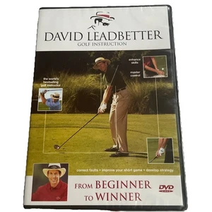 David Leadbetter - From Beginner to Winner (DVD, 2005) NEW Sealed Learn To Golf - Picture 1 of 2