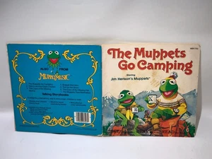 THE MUPPETS GO CAMPING Jim Henson's SEE HEAR & READ Book w ***RARE*** 45 RECORD - Bild 1 von 9