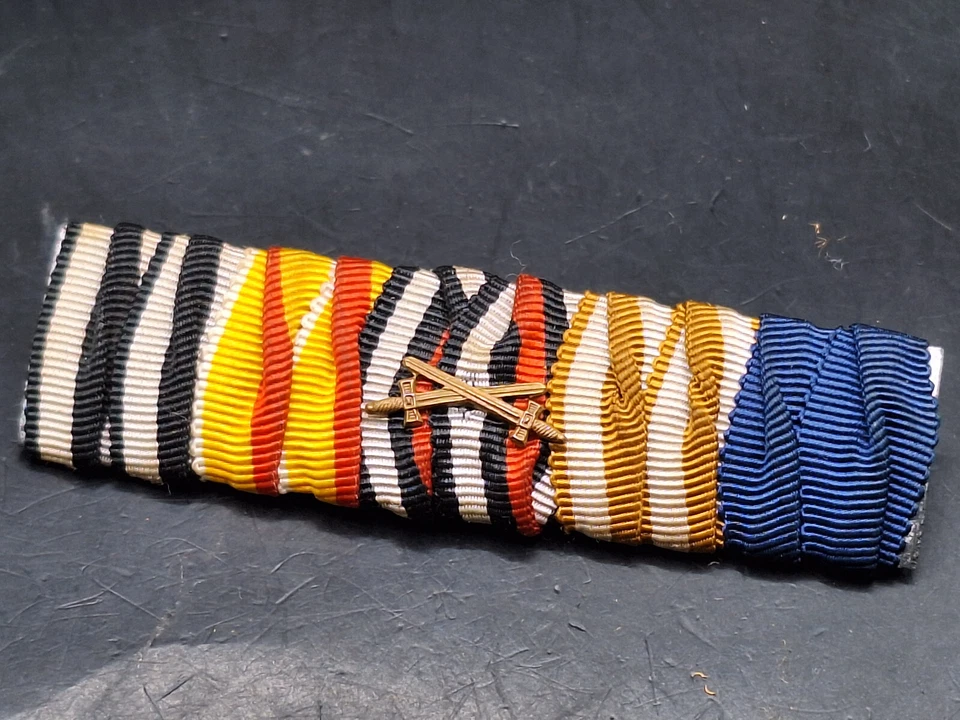 Lot de 5 barrettes médailles croix de fer FEK fidélité services RARE - Photo 1/2