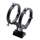 2X(Adjustable Pointer Finderscope Bracket 6-Point Guidescope Rings Mount5253