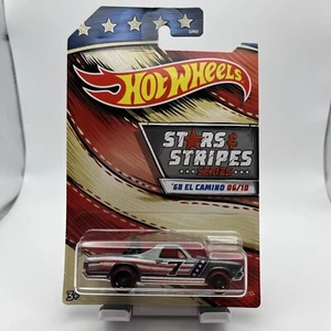 2019 Hot Wheels '68 El Camino Stars & Stripes Series Diecast Car New - Picture 1 of 2