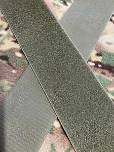 4 Zoll Velcro® Marke MIL-SPEC Salbei grün AUFNÄHEN TYP Haken und Schlaufe Set - 1 YARD - Bild 1 von 3