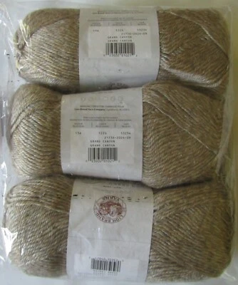 Lion Brand Heartland Acrylic Yarn - Grand Canyon - 251 Yards - 5oz. - 3 Pack - Image 1 of 4