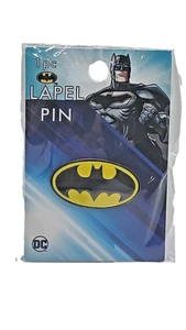 Batman Yellow & Black Logo Lapel Pin (Officially Licensed Product) - Picture 1 of 11