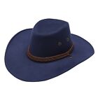 Cowboy Hat Unisex Cowgirlsunhat Wild Brim Panama Hat Visor Hat Adult Fancy Dress