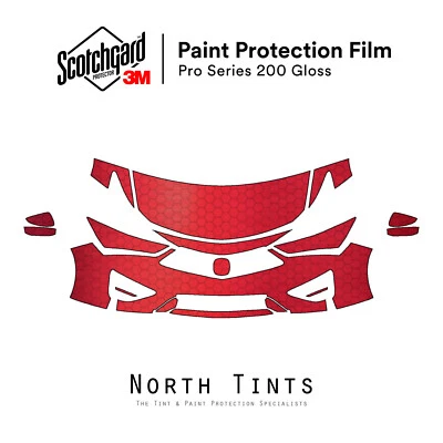 3M PRO серии PreCut краска защиты пленка прозрачный бюстгальтер PPF для Acura ILX 2019-2022 - Изображение 1 из 4