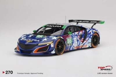 TS0270 - 1/18 ACURA NSX GT3 NO.86 UNCLE SAM 2017 IMSA CHAMPIONSHIP WATKINS GLEN - Image 1 of 4