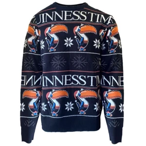 Guinness Toucan Design Christmas Jumper (S-XXXL) - Picture 1 of 1