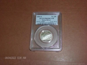 2004 SILVER IOWA PCGS PF69 DEEP CAMEO STATE QUARTER (SERIES/COIN LABEL) - Picture 1 of 3