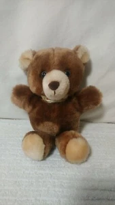 VTG Russ Berrie Brown Teddy Bear 6" Plush, Excellent Condition! - Picture 1 of 7