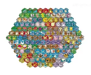 151 Puzzle Kühlschrankmagnet Scharlachrot & Violett Pokemon S-Chinesisch 2025 - Bild 1 von 131