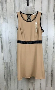 YA Los Angeles Women’s Dress Brown Sleeveless Size L - Picture 1 of 4