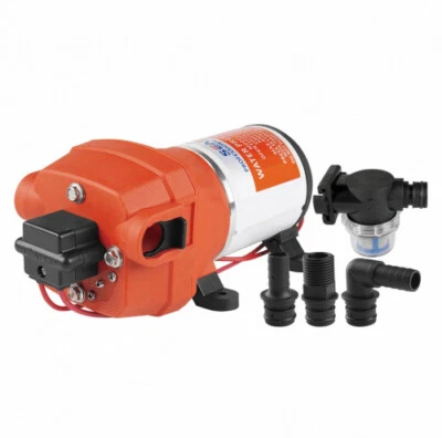 Seaflo Membranpumpe 41-Serie, 12V / 3,3 GPM / 12,5 LPM / 35PSI Wasserpumpe Boot