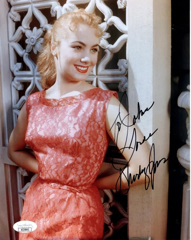 SHIRLEY JONES HAND SIGNED 8x10 COLOR PHOTO+JSA      YOUNG+GORGEOUS      TO JOHN Cover