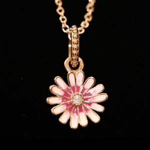 NEW Pandora Pink Daisy Necklace
