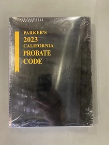 Parker’s 2023 California Probate Code - Picture 1 of 2