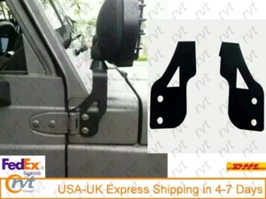 Mounting Brackets Work Light Fog Lamp Clamp Holders For Suzuki Samurai Jimny LJ - Picture 1 of 10