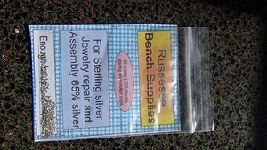 1/2 gram silver chip solder 300 pieces Easy melt 1325 F° 1x1x1/4 mm 65% sterling - Picture 1 of 2