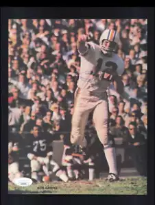 Bob Griese JSA Autograph 70`s 8x10 Signed Vintage Photo Dolphins - Picture 1 of 3
